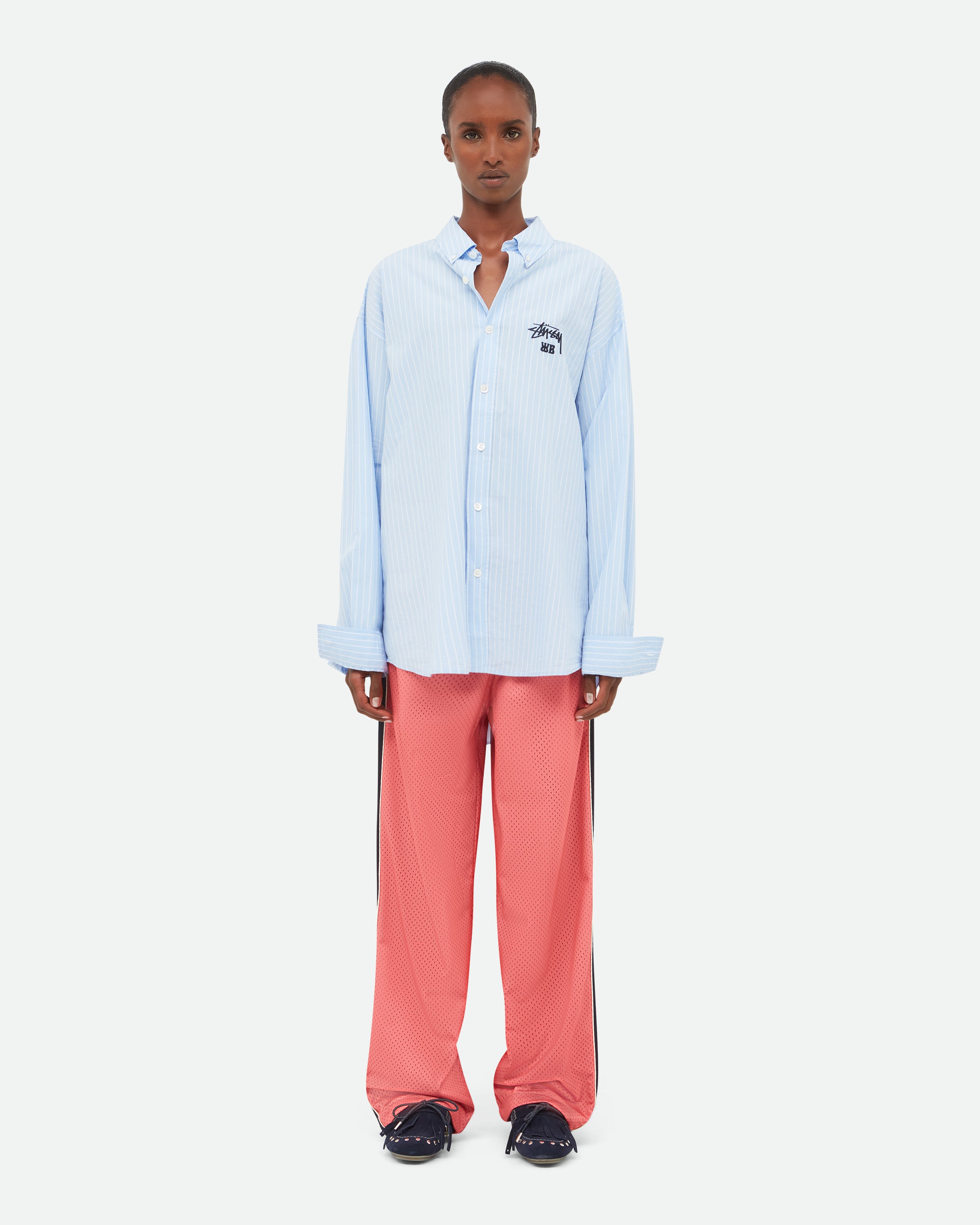 Wales Bonner x Stüssy Poplin Shirt Tops Wales Bonner